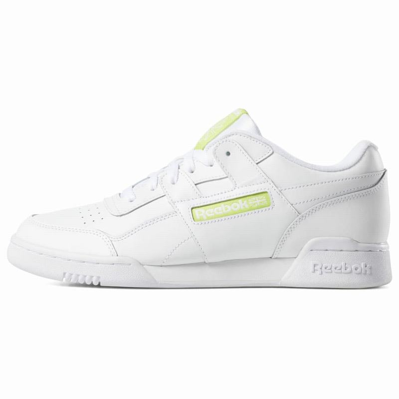 Tenisi Reebok Workout Plus Barbati Albi/Verzi Deschis Romania GA7171GZ